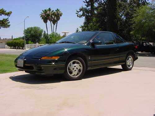 The 1995 Saturn SC2 sport coupe - was my Scottish Fold too young to remember it?